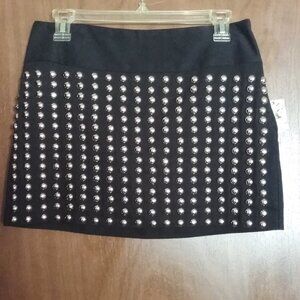 Candie`s front stud mini shirt